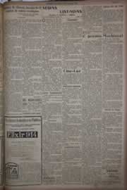 Página do jornal Correio do Ceará de junho de 1931