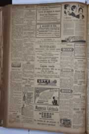 Página do jornal Correio do Ceará de junho de 1931