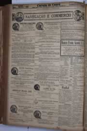 Página do jornal Correio do Ceará de junho de 1931