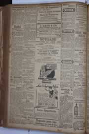 Página do jornal Correio do Ceará de junho de 1931