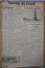 Página do jornal Correio do Ceará de junho de 1931