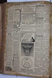 Página do jornal Correio do Ceará de junho de 1931