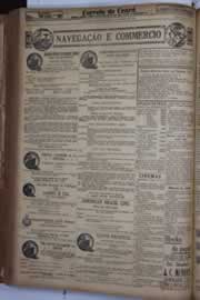 Página do jornal Correio do Ceará de junho de 1931