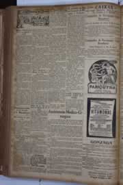 Página do jornal Correio do Ceará de junho de 1931