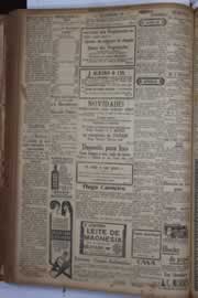 Página do jornal Correio do Ceará de junho de 1931