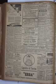 Página do jornal Correio do Ceará de junho de 1931