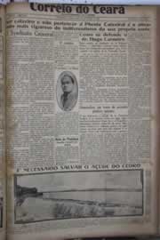 Página do jornal Correio do Ceará de junho de 1931