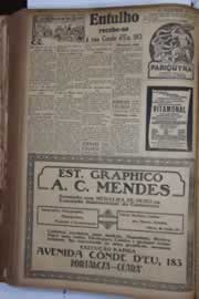 Página do jornal Correio do Ceará de junho de 1931