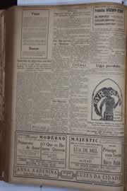 Página do jornal Correio do Ceará de junho de 1931