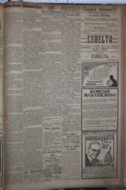 Página do jornal Correio do Ceará de junho de 1931