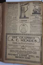 Página do jornal Correio do Ceará de junho de 1931