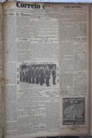 Página do jornal Correio do Ceará de junho de 1931