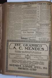 Página do jornal Correio do Ceará de junho de 1931