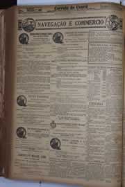 Página do jornal Correio do Ceará de junho de 1931