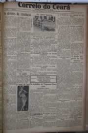 Página do jornal Correio do Ceará de junho de 1931