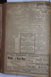 Página do jornal Correio do Ceará de junho de 1931