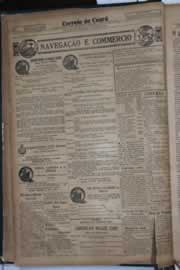 Página do jornal Correio do Ceará de julho de 1931