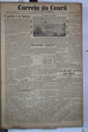 Página do jornal Correio do Ceará de julho de 1931