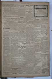 Página do jornal Correio do Ceará de julho de 1931