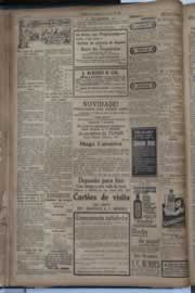 Página do jornal Correio do Ceará de julho de 1931