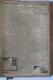 Página do jornal Correio do Ceará de julho de 1931