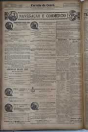 Página do jornal Correio do Ceará de julho de 1931
