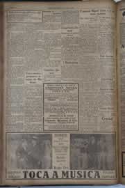 Página do jornal Correio do Ceará de julho de 1931