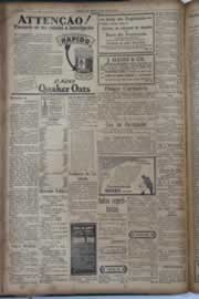 Página do jornal Correio do Ceará de julho de 1931