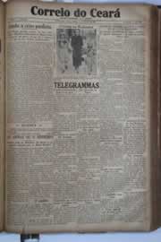 Página do jornal Correio do Ceará de julho de 1931