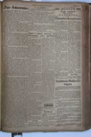 Página do jornal Correio do Ceará de julho de 1931
