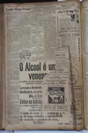 Página do jornal Correio do Ceará de julho de 1931