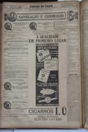 Página do jornal Correio do Ceará de julho de 1931