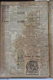 Página do jornal Correio do Ceará de julho de 1931