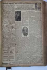 Página do jornal Correio do Ceará de julho de 1931