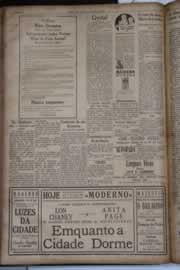 Página do jornal Correio do Ceará de agosto de 1931
