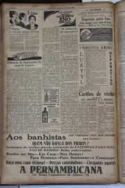 Página do jornal Correio do Ceará de agosto de 1931