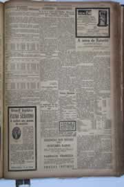 Página do jornal Correio do Ceará de agosto de 1931