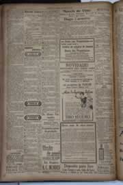 Página do jornal Correio do Ceará de agosto de 1931
