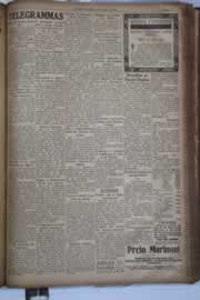 Página do jornal Correio do Ceará de agosto de 1931