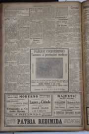 Página do jornal Correio do Ceará de agosto de 1931