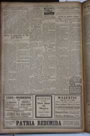Página do jornal Correio do Ceará de agosto de 1931