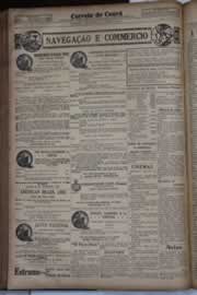 Página do jornal Correio do Ceará de agosto de 1931