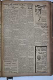 Página do jornal Correio do Ceará de agosto de 1931