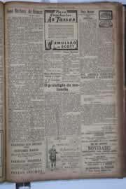 Página do jornal Correio do Ceará de agosto de 1931