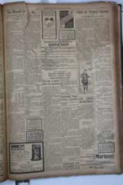 Página do jornal Correio do Ceará de agosto de 1931