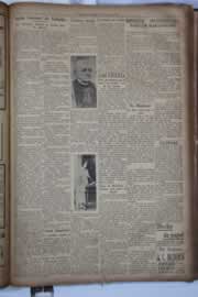Página do jornal Correio do Ceará de agosto de 1931