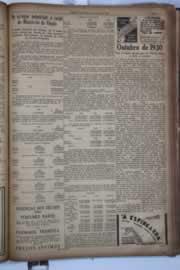 Página do jornal Correio do Ceará de agosto de 1931