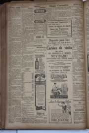 Página do jornal Correio do Ceará de agosto de 1931