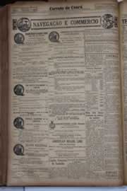 Página do jornal Correio do Ceará de agosto de 1931