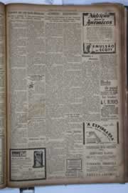 Página do jornal Correio do Ceará de setembro de 1931